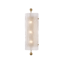 Hudson Valley 2422-AGB - 3 LIGHT WALL SCONCE