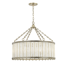 Hudson Valley 8125-AGB - 8 LIGHT PENDANT