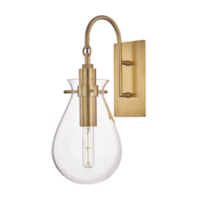 Hudson Valley BKO100-AGB - 1 LIGHT WALL SCONCE