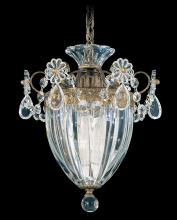 Schonbek 1870 1241-23 - Bagatelle 1 Light 120V Mini Pendant in Etruscan Gold with Clear Heritage Handcut Crystal
