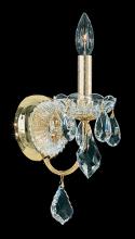 Schonbek 1870 1701-211 - Century 1 Light 120V Wall Sconce in Aurelia with Clear Heritage Handcut Crystal