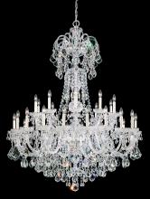  6816-211H - Olde World 35 Light 120V Chandelier in Aurelia with Clear Heritage Handcut Crystal