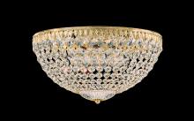  1564-211O - Petit Crystal 5 Light 120V Flush Mount in Aurelia with Clear Optic Crystal