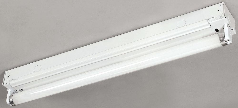 ES Fluorescent, EFT824117 (FT8241), 24 IN Strip, 1 Bulb, Ceiling/Side Mount, 17W T8, YC322516E-1