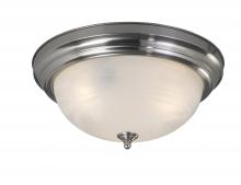  IFM411BN - IFM411BN, 2 Light Flush Mount, Nickel Finish