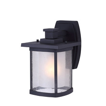 Canarm IOL236BK - Outdoor 1 Light Outdoor Down Light, Seeded/Frost Glass, 100W Type A, 6 1/2"W x 10 1/4