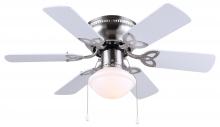  CF3230651S - CFan 30 IN, Twister BPT, Hugger, Rev Blades, White/Grey, 1 Light, 60W Type A, LED Bulb Included