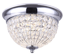 Canarm LFM145A12CH - TILLY 12" LED Flush Mount, Crystal, 19W LED (Integrated), Dimmable, 1150 Lumens, 3