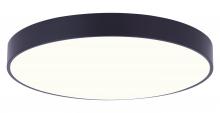  DL-12F-25WS-BK-C - LED Edgeless Flush Mount