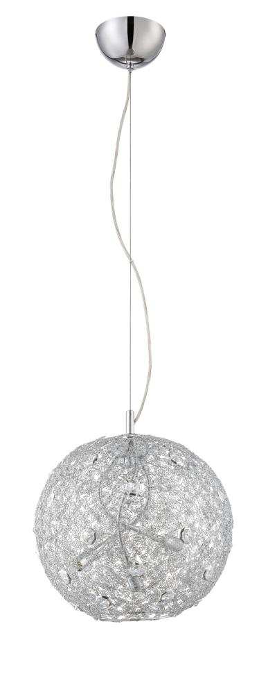 SOLARO series 3-Light Chrome Pendant