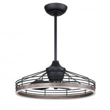  AC31924-BLK - 24" LED FANDELIER