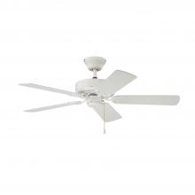 Kendal AC6842-WH - 42" White Finish Ceiling Fan