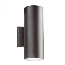 Kichler 11251AZT30 - Cylinder 3000K LED 12" Wall Light Textured Architectural Bronze