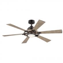 Kichler 300241AVI7 - Iras™ LED 52" Ceiling Fan Anvil Iron