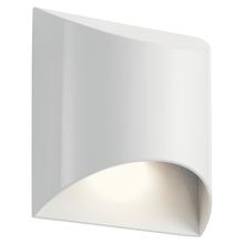 Kichler 49278WHLED - Wesley 1 Light LED Wall Light Architectural White