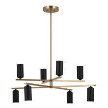  52532CPZBK - Chandelier 8Lt