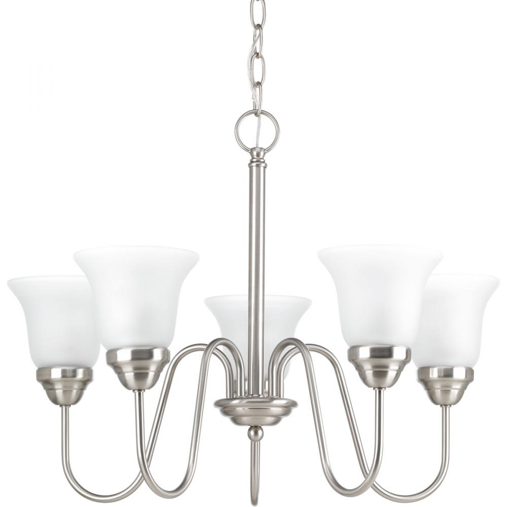 P4757-09 5-100W MED CHANDELIER