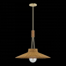 Mitzi by Hudson Valley Lighting H921701-AGB - Laudine Pendant