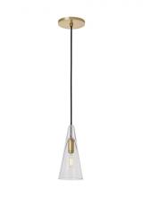 Visual Comfort & Co. Modern Collection SLPD280CNB-L - Lustra Small Accent Pendant