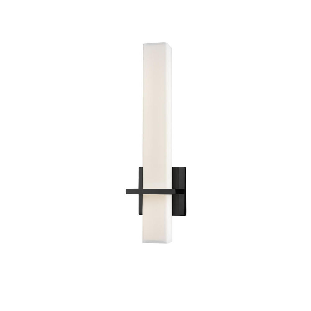 Nepal 18-in Black LED Wall Sconce