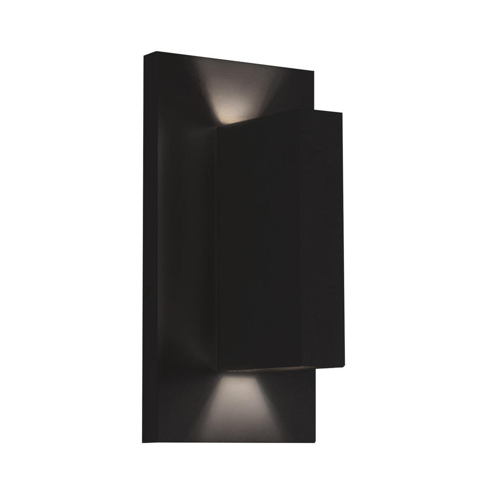 Vista LED exterior wall sconce | outdoor light |   EW22109-BK | Kuzco Lighting | Norburn Lighting