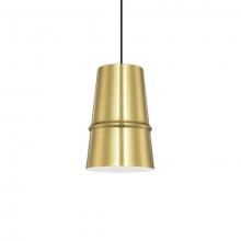 Kuzco Lighting Inc 492208-GD - Castor 8-in Gold 1 Light Pendant