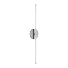 Kuzco Lighting Inc WS74226-CH - Motif 26-in Chrome LED Wall Sconce