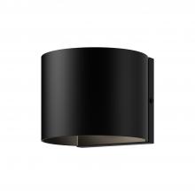 Kuzco Lighting Inc EW39506-BK-UNV - Rene 6-in Black LED Exterior Wall Sconce