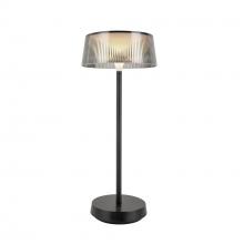  TL62114-BK - Tindra 6-in Black LED Table Lamp