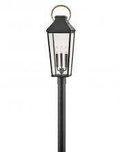 Hinkley Canada 17501BK - Large Post Top or Pier Mount Lantern