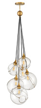 Hinkley Canada 30306HBR - Medium Six Light Multi Tier Chandelier