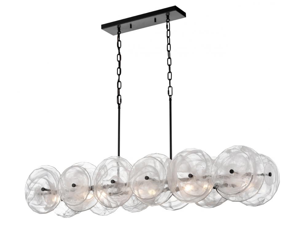 CAROUSEL LINEAR CHANDELIER | CHANDELIERS | DVI LIGHTING | DVP36502EB-MS | NORBURN LIGHTING