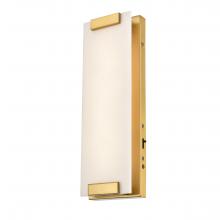 DVI DVP35301BR-AFA - Torrance CCT Sconce, Brass with no vein alab.