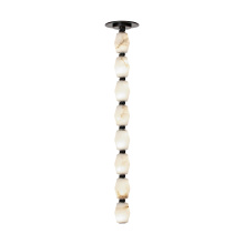 Visual Comfort & Co. Modern Collection SLPD55027ALBBZR - Collier Alabaster 24 Pendant