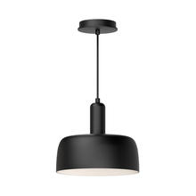  PD427710MB - Adriano 10-in Matte Black 1 Light Pendant