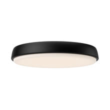  FM503715MB - Laval 15-in Matte Black LED Flush Mount