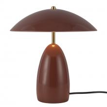  TL437012BGD - Poppy 12-in Burgundy LED Table Lamp