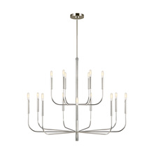 Visual Comfort & Co. Studio Collection EC10015PN - Brianna Large Two-Tier Chandelier