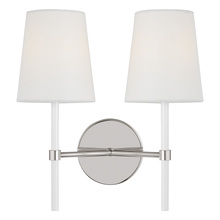 Visual Comfort & Co. Studio Collection KSW1102PNGW - Monroe Double Sconce