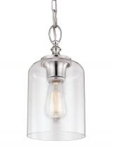 Visual Comfort & Co. Studio Collection P1310PN - Clear Glass Mini Pendant