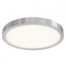 Dals CFLEDR18-CC-SN - 18 Inch Round Indoor/Outdoor LED Flush Mount
