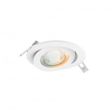  DCP-FGM4-WH - 4? RGB+CCT Smart Flat Gimbal Recessed Light Pro