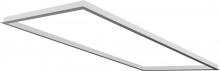 Nuvo 65/366 - 2 ft. x 4 ft. LED Flat Panel Flange Kit- White Finish