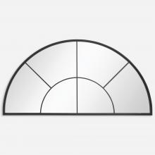  09733 - Rousseau Iron Window Arch Mirror