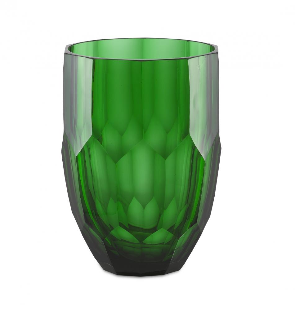 Columbia Small Emerald Vase