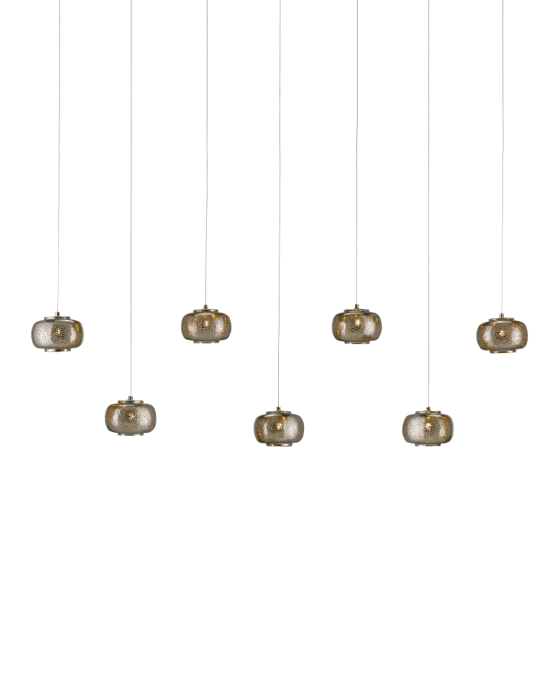 Pepper 7-Light Linear Multi-Drop Pendant