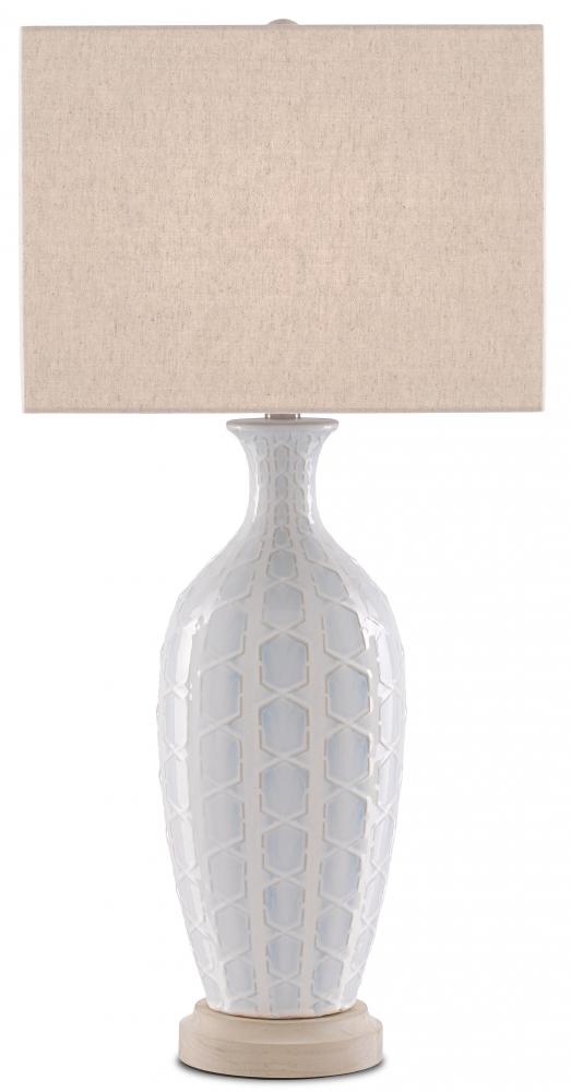 Saraband White Table Lamp