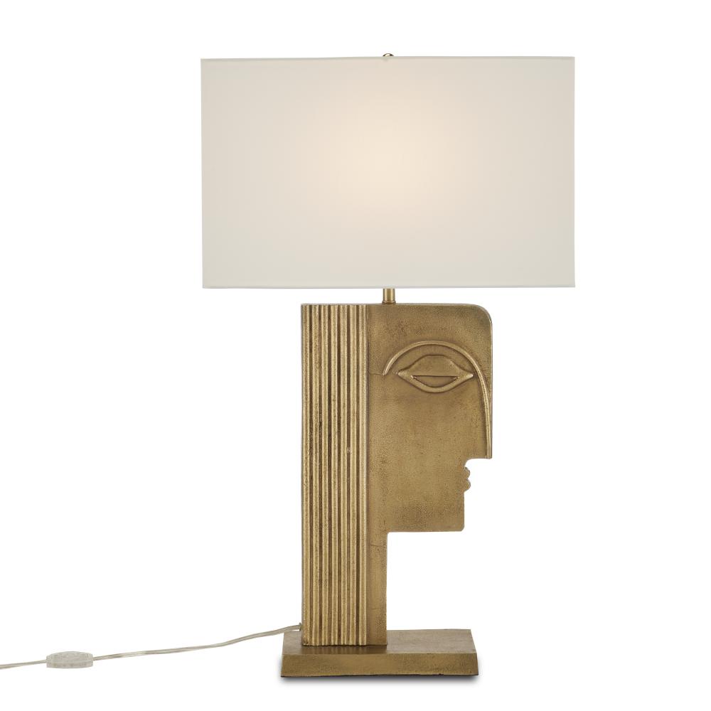 Thebes Brass Table Lamp