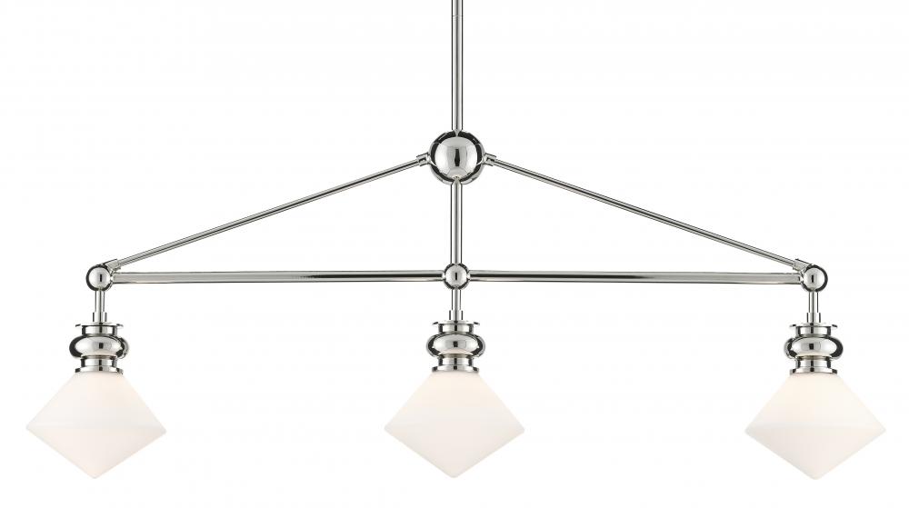 Rycroft Nickel Rectangular Chandelier