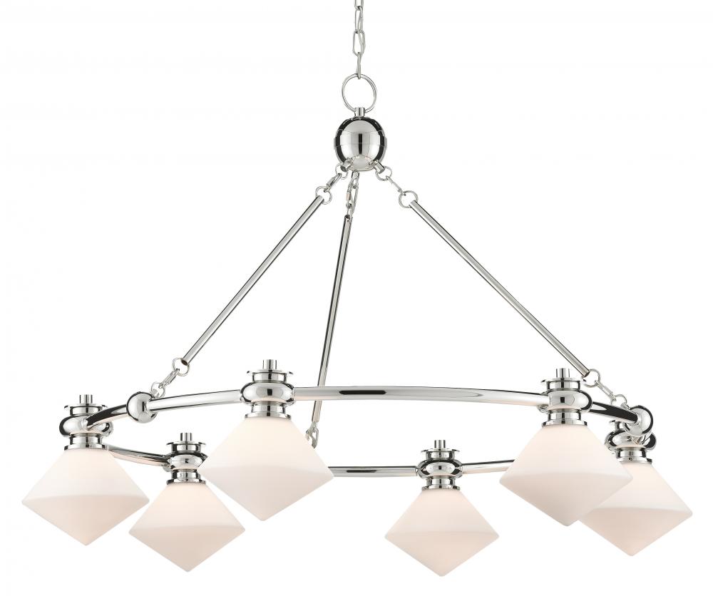 Rycroft Nickel Chandelier